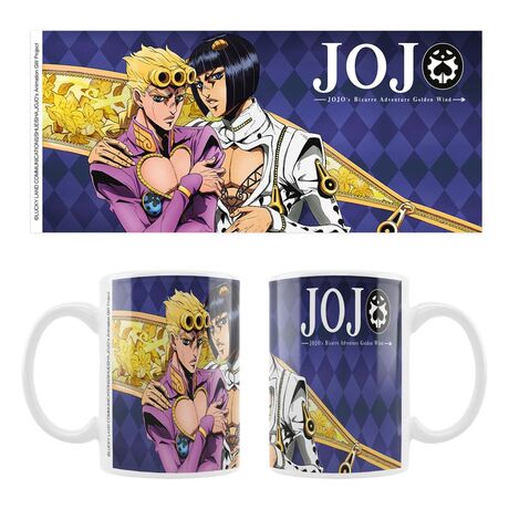JoJo/s Bizarre Adventure Part 5: Golden Wind Ceramic Mug Giorno & Bruno