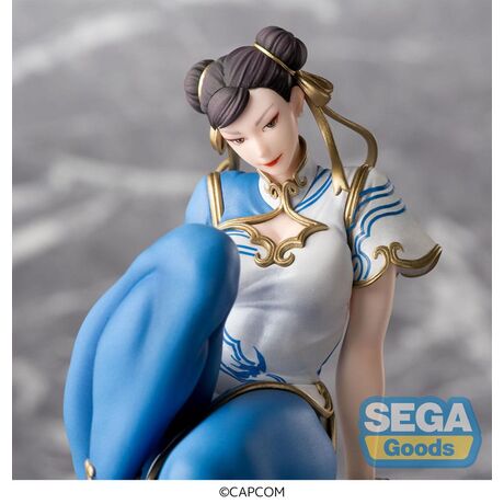 Street Fighter 6 PM Perching PVC Statue Chun-Li 14cm