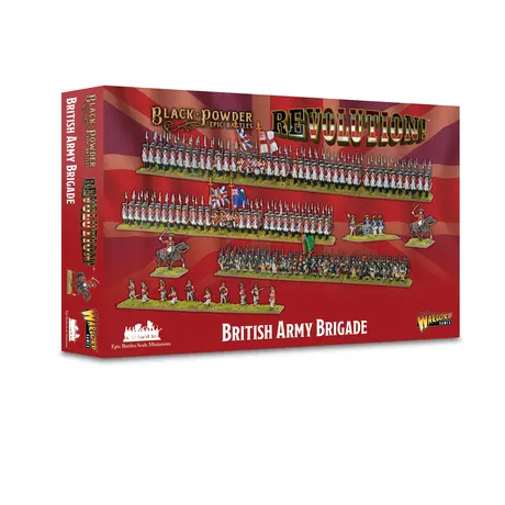 British Army Brigade - Revolution! Black Powder Epic Battles