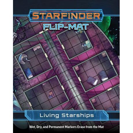Starfinder Flip-Mat: Living Starships