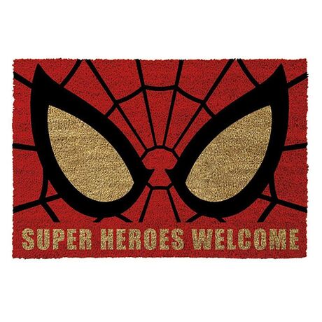 Spiderman Super Heroes Welcome Door Mat