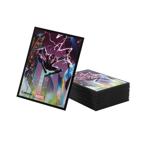 Marvel's Spider-Man MTG Art Sleeves - Spider-Man Miles Morales (100)