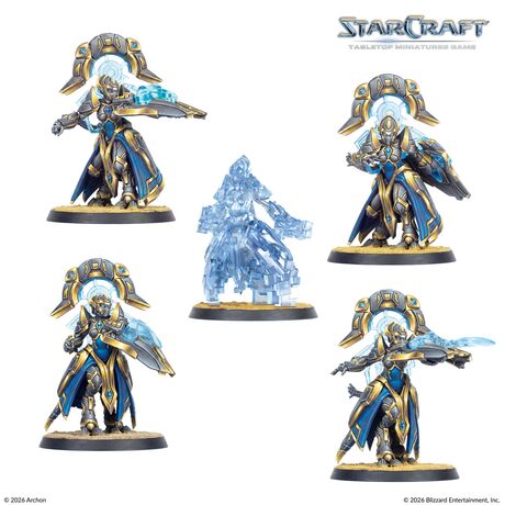 StarCraft: The Miniatures Game - Protoss Starter Set Founders Edition