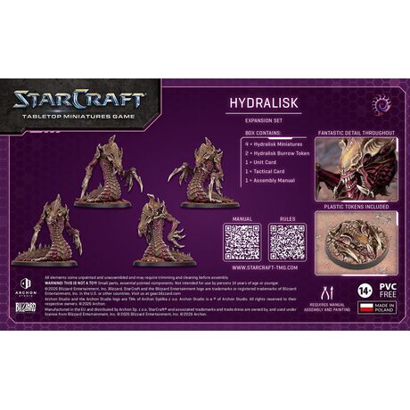 StarCraft: The Miniatures Game - Hydralisk - Zerg - Expansion Set