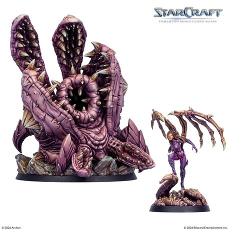StarCraft: The Miniatures Game - Kerrigan (Primal Kerrigan) - Zerg - Expansion Set