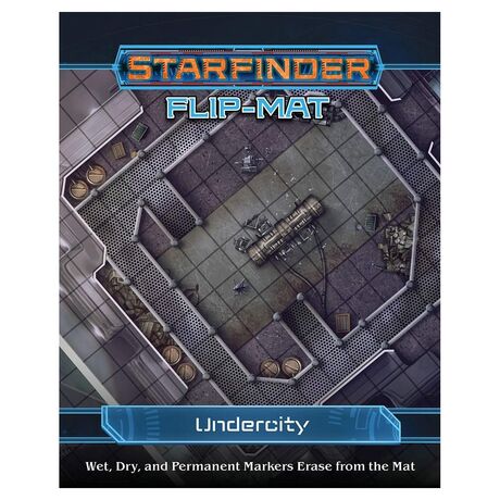 Starfinder Flip-Mat: Undercity