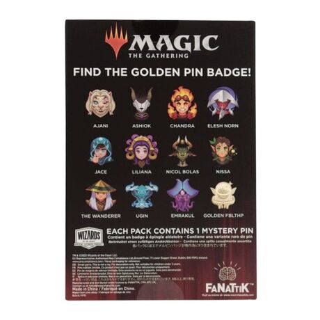 Magic: The Gathering World Pin Badge Mystery Pack