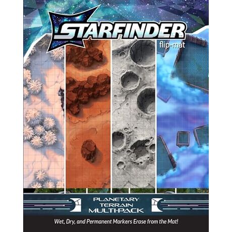 Starfinder Flip-Mat: Planetary Terrain Multi-Pack