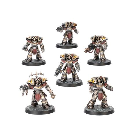 Legiones Astartes: Cataphractii Terminators with Combi-bolters and Power Fists