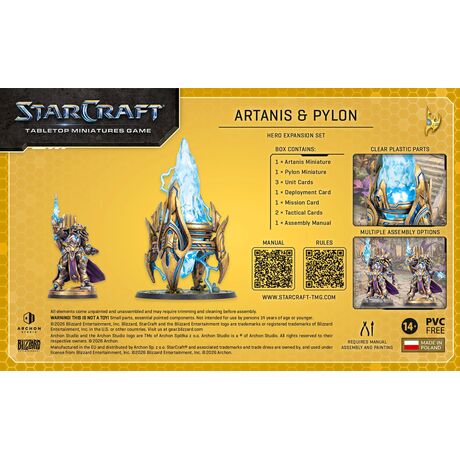 StarCraft: The Miniatures Game - Artanis (Hierarch) - Protoss - Hero Expansion Set