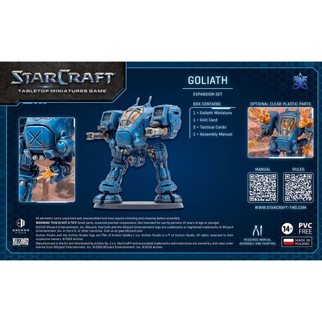 StarCraft: The Miniatures Game - Goliath - Terran - Expansion Set