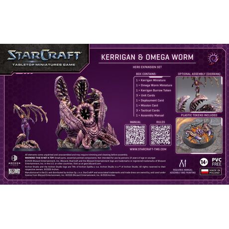 StarCraft: The Miniatures Game - Kerrigan (Primal Kerrigan) - Zerg - Expansion Set