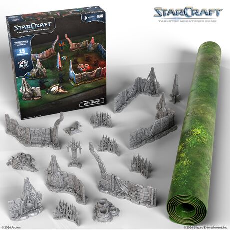 StarCraft: The Miniatures Game - Lost Temple - Terrain Expansion Set