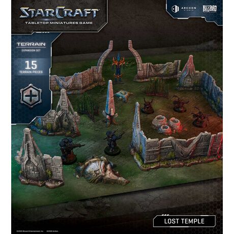 StarCraft: The Miniatures Game - Lost Temple - Terrain Expansion Set