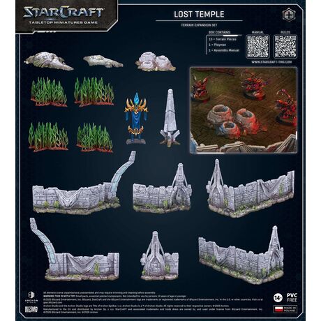 StarCraft: The Miniatures Game - Lost Temple - Terrain Expansion Set