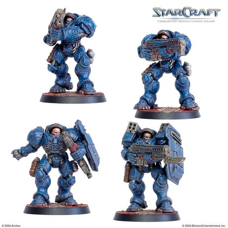 StarCraft: The Miniatures Game - Marine - Terran - Expansion Set
