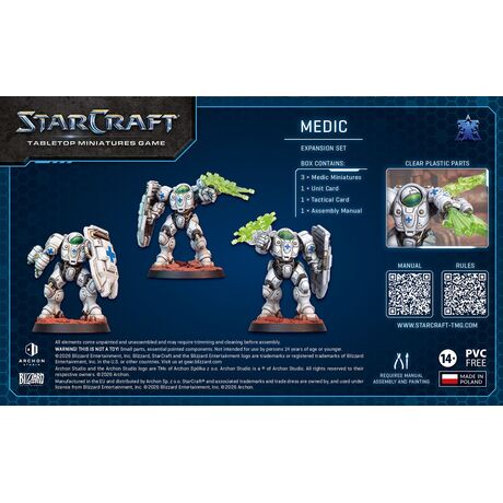 StarCraft: The Miniatures Game - Medic - Terran - Expansion Set