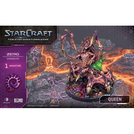 StarCraft: The Miniatures Game - Queen - Zerg - Expansion Set