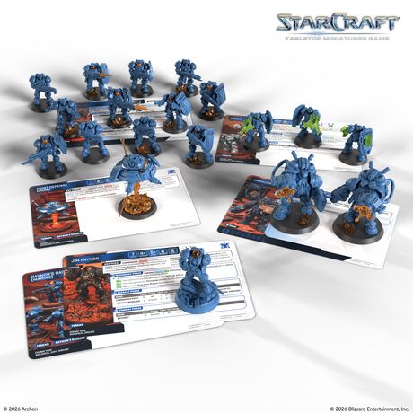 StarCraft: The Miniatures Game - Two Player Starter Set Founders Edition