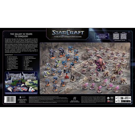 StarCraft: The Miniatures Game - Two Player Starter Set Founders Edition