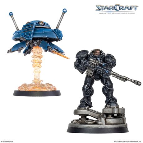 StarCraft: The Miniatures Game - Jim Raynor - Terran - Expansion Set
