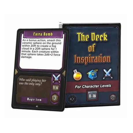 Deck of Inspiration Level 11-16