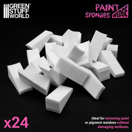Paint Wedge Sponges (Pack x24)