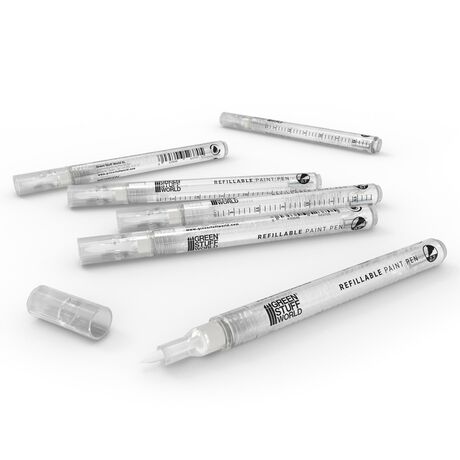 Refillable Markers 0.7mm (Pack x6)