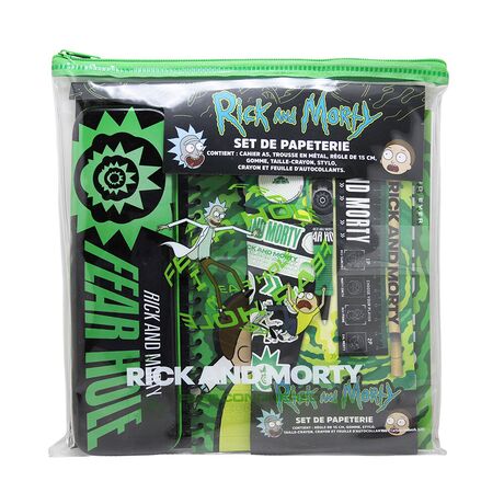Rick & Morty Stationary Set Bumper Stickers