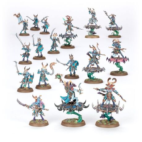 Spearhead: Disciples of Tzeentch - Tzaangor Warflock