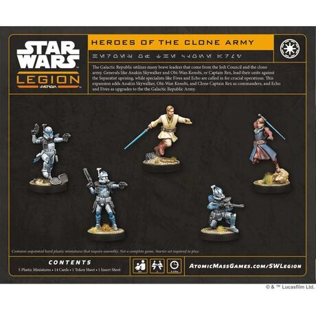 Star Wars: Legion - Heroes of the Clone Army