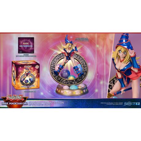 Yu-Gi-Oh! PVC Statue Dark Magician Girl Standard Vibrant Edition 30cm