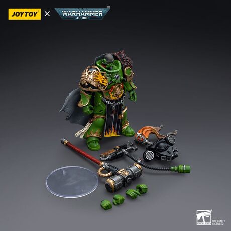 SALAMANDERS CAPTAIN ADRAX AGATONE ACTION FIGURE 12cm