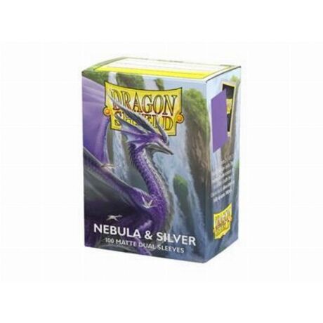 Dragon Shield Matte Dual Nebula & Silver (100)
