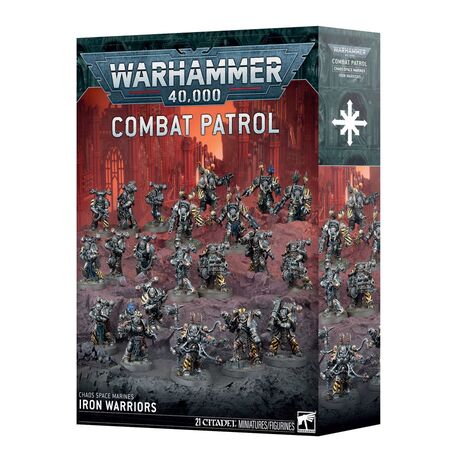 Combat Patrol: Chaos Space Marines – Iron Warriors