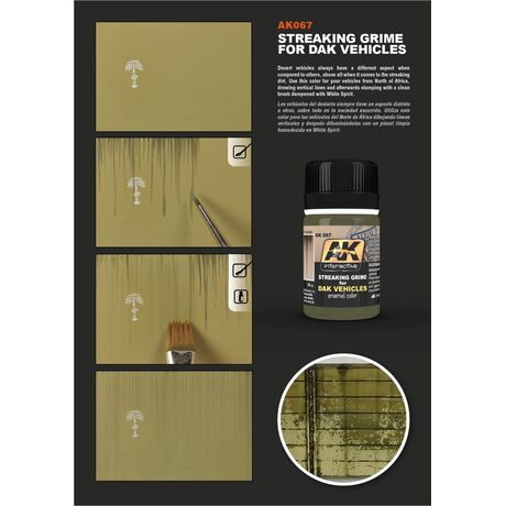 Streaking Grime for DAK (Afrika Korps) Vehicles 35ml