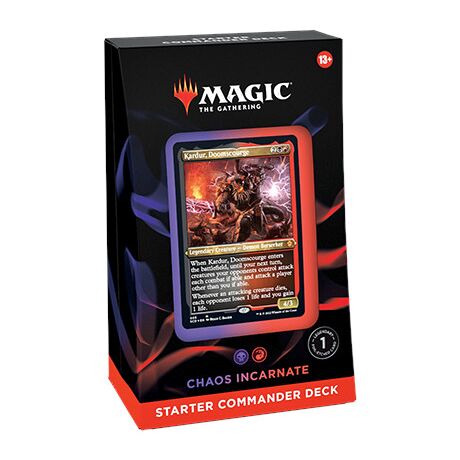 Commander Starter Deck Chaos Incarnate