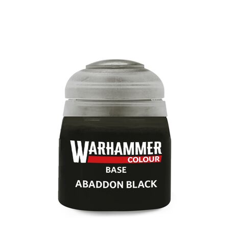 Abaddon Black Base 12ml Warhammer Colour