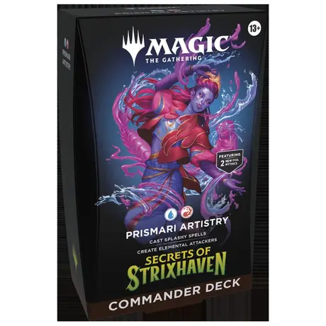 Secrets of Strixhaven Commander Deck Prismari Artistry
