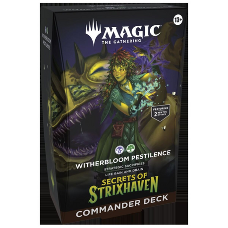 Secrets of Strixhaven Commander Deck Witherbloom Pestilence