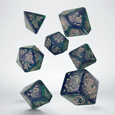 Jumbo Cats Dice Set: Whiskers