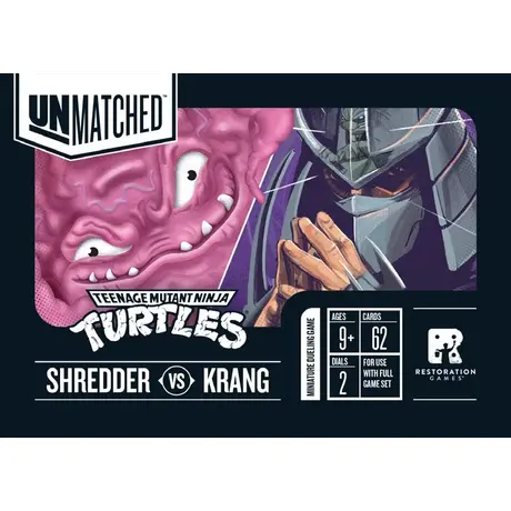 Unmatched Adventures: TMNT Shredder & Kang Deck