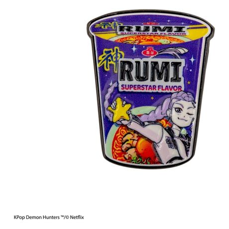 K-Pop Demon Hunters - Rumi Superstar Flavour Noodles Pin