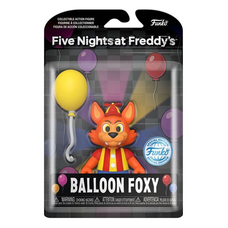 Ballon Foxy Special Edition Action Figure Fnaf SB