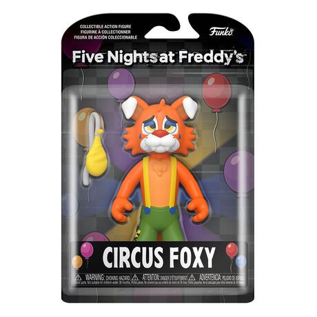 Circus Foxy Action Figure Fnaf SB