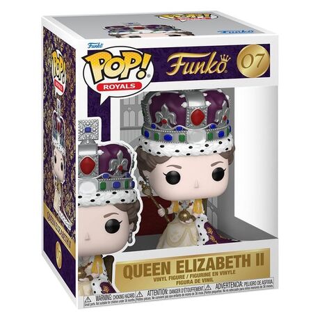 Φιγούρα Funko Pop! Queen Elizabeth II (Coronation) - Funko #07