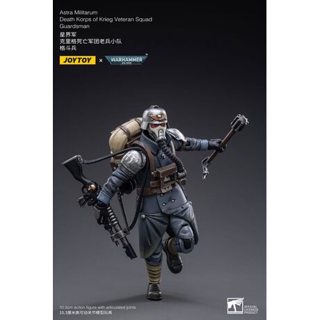 Astra Militarum Death Korps of Krieg Veteran Squad Guardsman  Action Figure 11 cm
