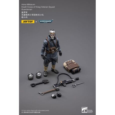 Astra Militarum Death Korps of Krieg Veteran Squad Guardsman  Action Figure 11 cm