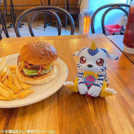 Digimon Look Up Statue Gabumon 11cm