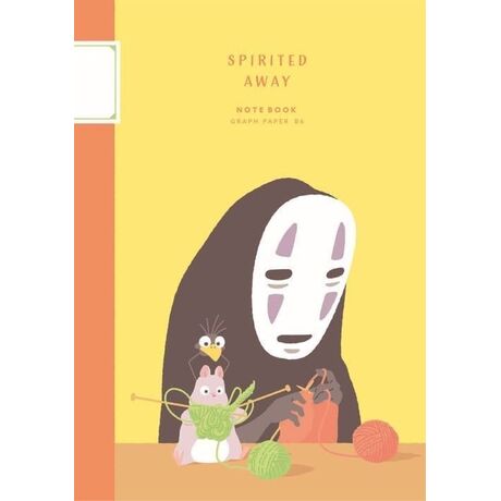 Spirited Away Notebook Knitting lesson